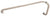 CRL Satin Anodized 10" x 28" Back-to-Back Straight Combination Push and Pull Handle Set