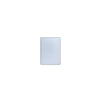 A rectangular satin anodized end cap for CRL-Blumcraft hardware systems.