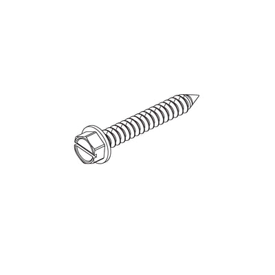 CRL - U.S. Aluminium #14 x 1" HHSTS for Screw Spline Assembly Screw - 100/Pk
