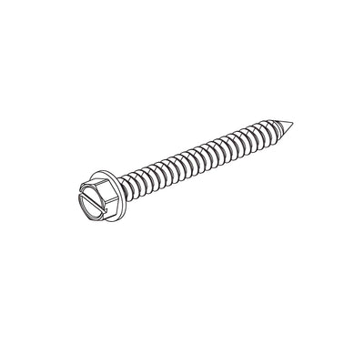 CRL - U.S. Aluminium #14 x 1-1/2" HHSTS Shear Block Assembly Screw - 100/Pk