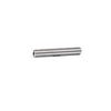 A single headless stainless steel Allen screw shown from a side profile.
