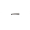 A single headless stainless steel Allen screw with 1/4-20 threading.