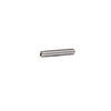 A single headless stainless steel Allen screw with 1/4-20 threading.
