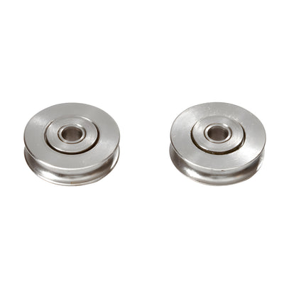 CRL 1-1/4" Tandem Stainless Steel Ball Bearing Rollers - 2/pk