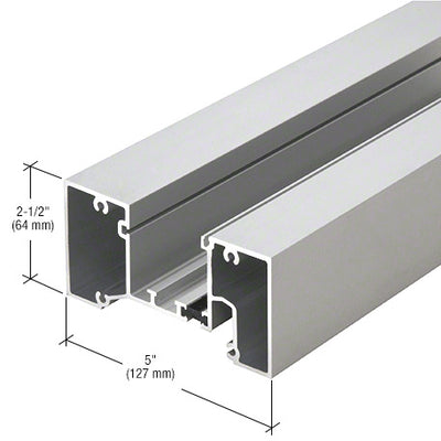 CRL-U.S. Aluminum Head/Jamb Mullion, Thermally Broken, Clear Anodized Class 1 - 24'-2"