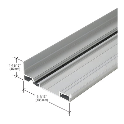 CRL-U.S. Aluminum Subsill, Thermally Broken, Clear Anodized Class 1 - 24'-2"