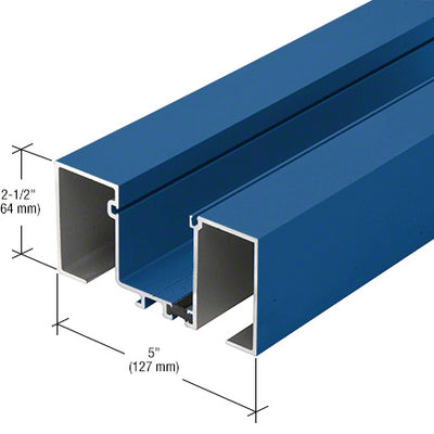CRL-U.S. Aluminum Deep Pocket Wall Jamb, Thermally Broken, Custom Paint - 24'-2"