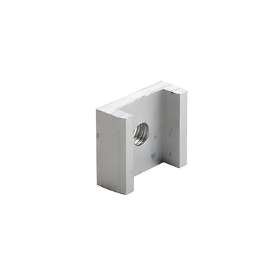 CRL-U.S. Aluminum Threaded Aluminum Door Block