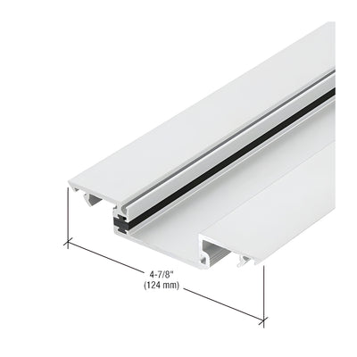 CRL-U.S. Aluminum Shallow Pocket Insert, Thermally Improved, White KYNAR® Paint, 24'-2"