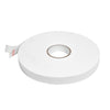 A single roll of white 1/16 inch thick all-purpose foam mounting tape is shown on a white background.