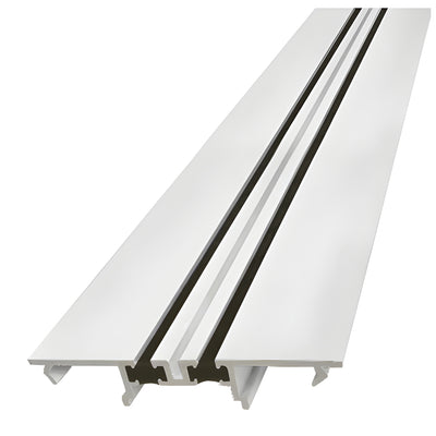 CRL-U.S. Aluminum White KYNAR® Paint Head/Jamb Filler, Dual Thermally Improved