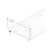 CRL-U.S. Aluminum White KYNAR® Paint Flush Insert - 24'-2"