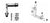 CRL Zinc Diecast Storm Window Corner Key - .850" Leg; .187" Width - 20/Pk