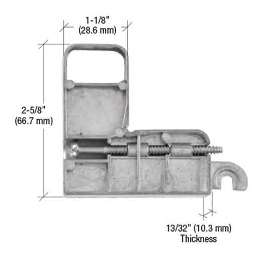 CRL Sliding Screen Door Corner Insert for Monar Doors - Durable and Easy Installation