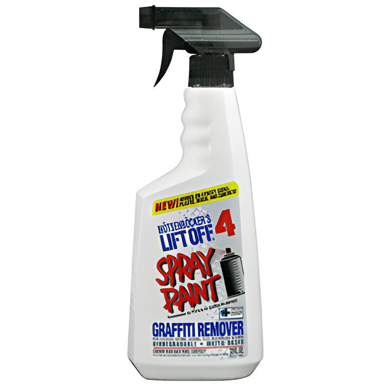 Motsenbocker's Lift Off 4 22 fl oz pistol-grip spray bottle - biodegradable graffiti and spray paint remover, SKU LF4