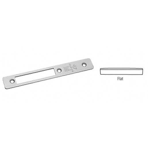 CRL Aluminum Flat Faceplate for MS1853 Long Throw Deadlocks - Durable & Secure Fit