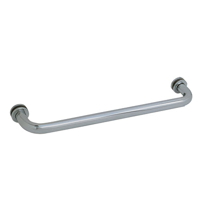 CRL BM Series 18 in Brushed Nickel Tubular Single Bathroom Towel Bar