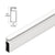 CRL White 3/4" x 1/4" Roll-Formed Screen Frame Channel 146"