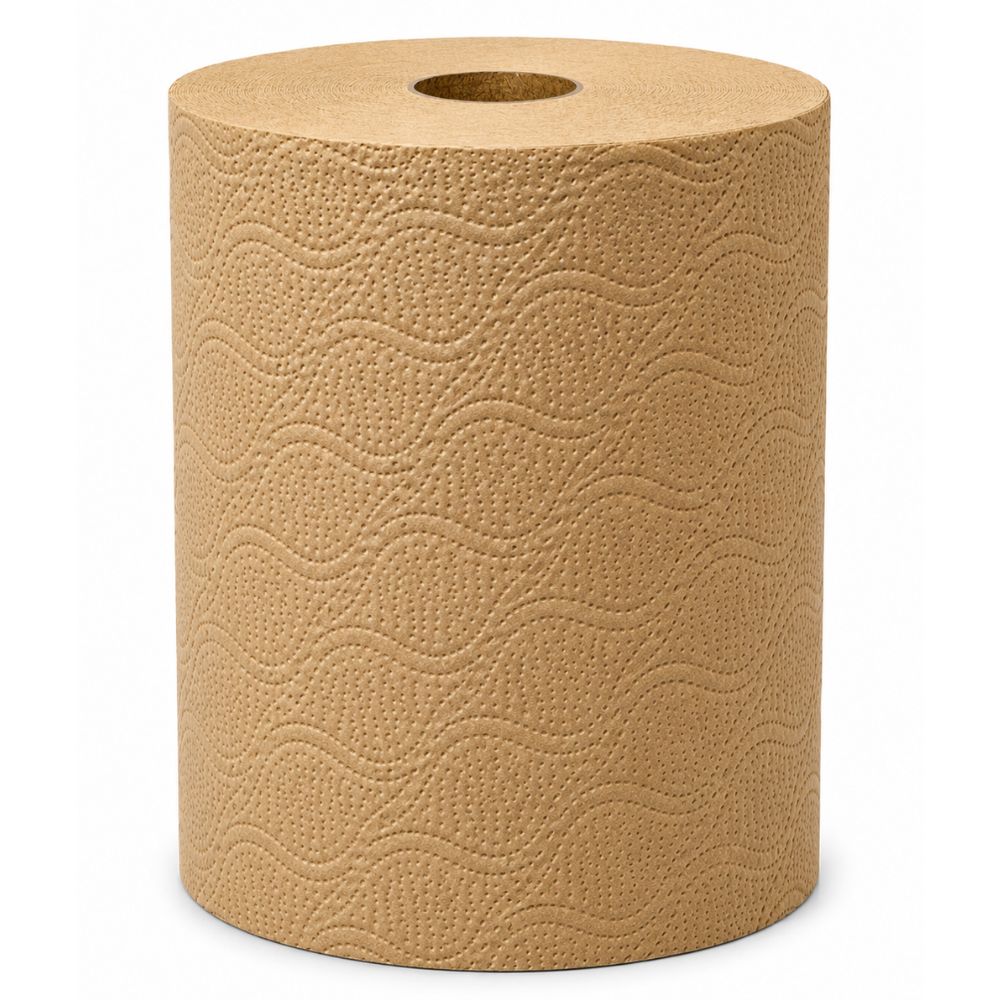 Stellar Roll Paper Towel, Kraft, 8" x 425'- 12 Rolls / Case