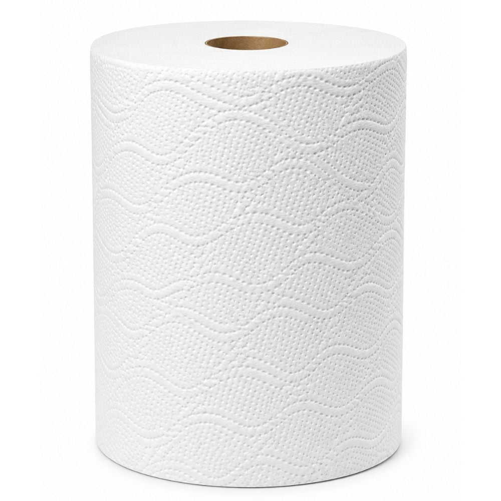 Stellar Roll Paper Towel, White, 8" x 350'- 12 Rolls / Case