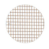 A close-up view of the 18x14 bronze screen wire mesh pattern.