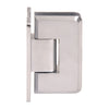 Side profile view of the Cologne 037 series brass hinge showing the beveled edge profile.