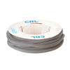 A 100-foot roll of grey CRL open cell backer rod coiled on a cardboard spool.
