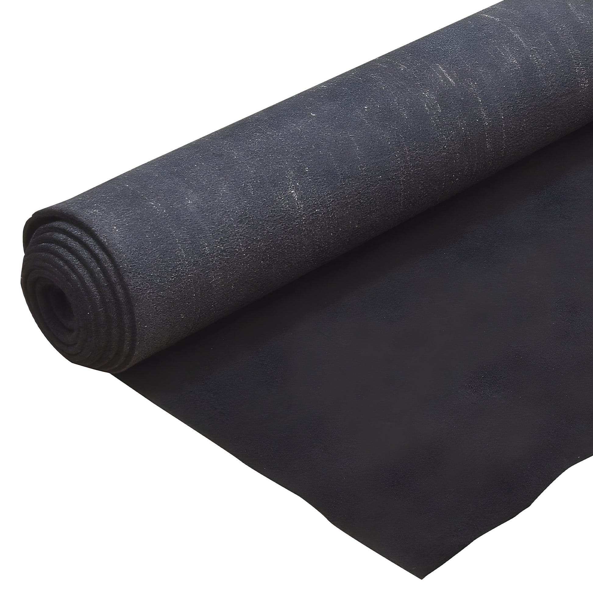 Black glass-cutting carpet roll CPT12X10, 12 ft x 10 ft, high-density abrasive-resistant mat for workbenches