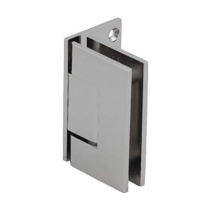 Polished Nickel Geneva 044 Wall Mount Offset Back Plate Hinge - Sleek and Durable Design
