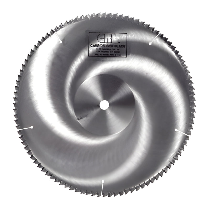 10in CRL Nordic carbide plastic cutting blade - 100 teeth, 5/8in arbor. SKU CSB10X100P