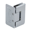 A rear view of the Cologne 044 series hinge showing the wall mount back plate and mounting holes.