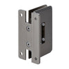 Rear view of the Cologne wall mount hinge showing the H-shaped mounting plate and screw installation points.