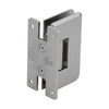 The rear mounting side of the Cologne 037 series brass hinge showing the H-back plate design.