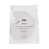 A sealed plastic bag containing 100 CRL conical screw anchors with product specifications printed on the label.