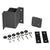 CRL 90° Inside Corner Fascia Mount Bracket – Matte Black