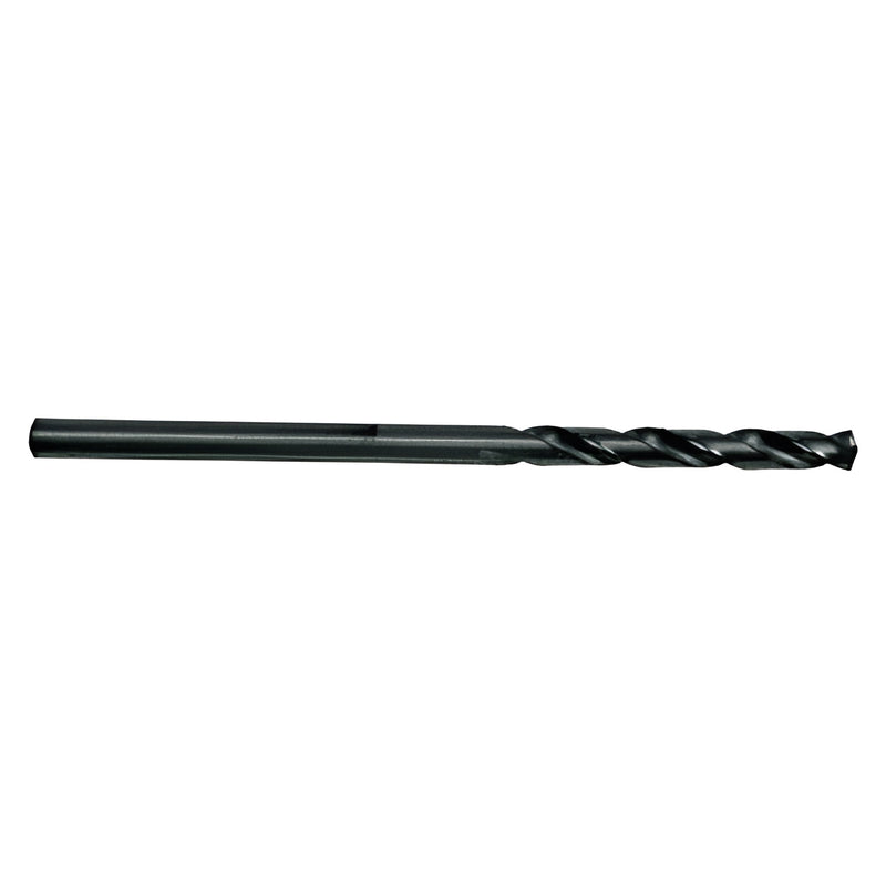 CRL 6in HSS aircraft-extension drill bit, black oxide finish, 135 split point (SKU 6661364)