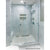 CRL Essence Polished Chrome Sliding Shower Door Kit - Square Rollers