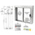 CRL Satin-Anodized Level 1 Bullet-Resistant Sliding Service Window