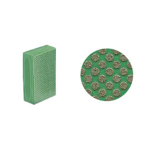 CRL 3M 60X Grit Green Flexible Diamond Hand Pad for precise sanding and polishing tasks.