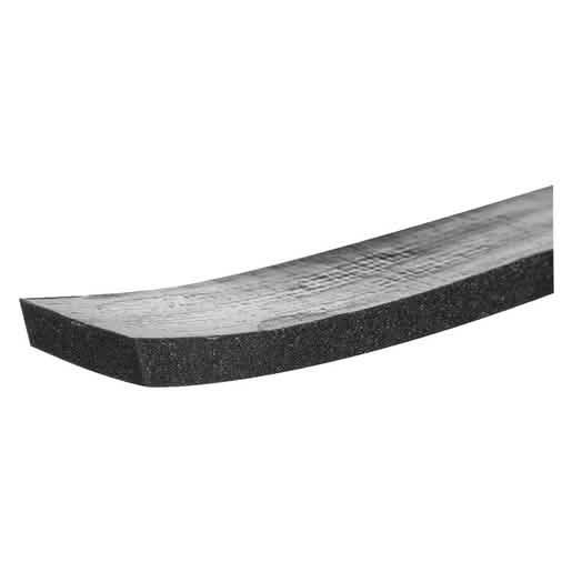 CRL Black Norseal® V666 Campermount® Tape, 1/4" x 1", durable sealing solution.