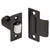CRL Nylon Roller Door Catch with Strike Plate - Antique Bronze