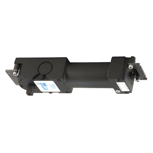 CRL Jackson J1090NH0 black overhead concealed door closer, heavy-duty double-acting, 1,000 lb capacity, adjustable spring