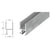 CRL Mill Standard Triple-Track Sliding Door Frame — Top & Side