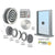 CRL 6" Brushed Stainless Steel Level 3 Bulletproof Speak-Thru Port