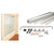 CRL Cottage DK 60x72 Sliding Shower Door Kit, 3/8in Glass, Metal Jambs