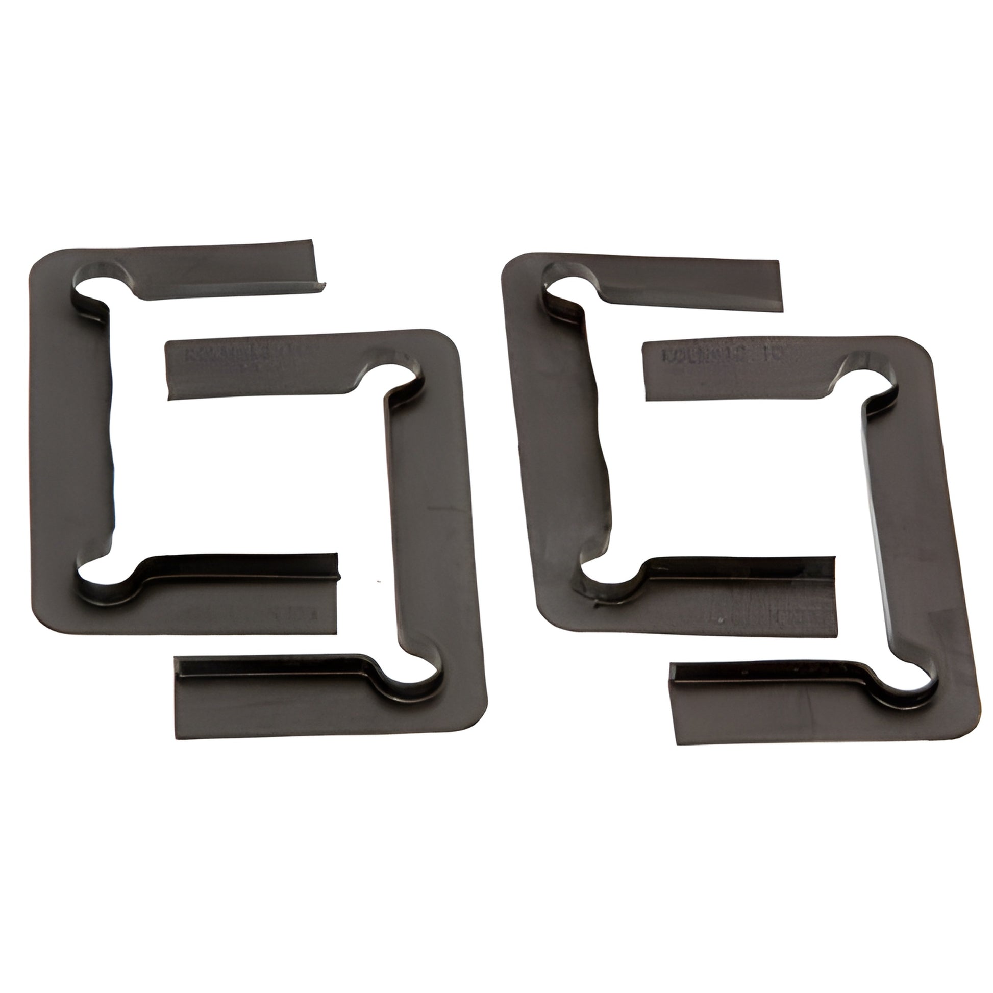 Black replacement hinge gasket kit SKU C0LGK1 - four corner gaskets for Cologne glass/shower door hinges.