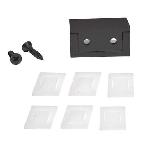 CRL Matte Black Bottom Guide for 290/295, 490/495, 690/695 Sliding Door Systems