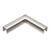 CRL Polished Stainless 90° Corner for 11-Gauge Cap Rail