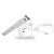 CRL Brushed Stainless Steel 4 in x 72 in Double Shower Door Header