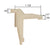 CRL Plastic Swivel Keys - 100 Pack Bulk